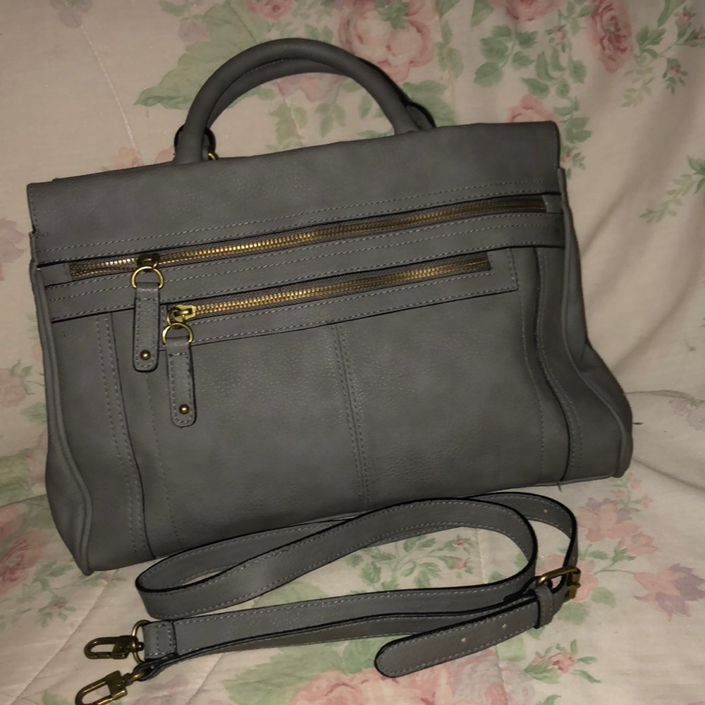 Gray purse